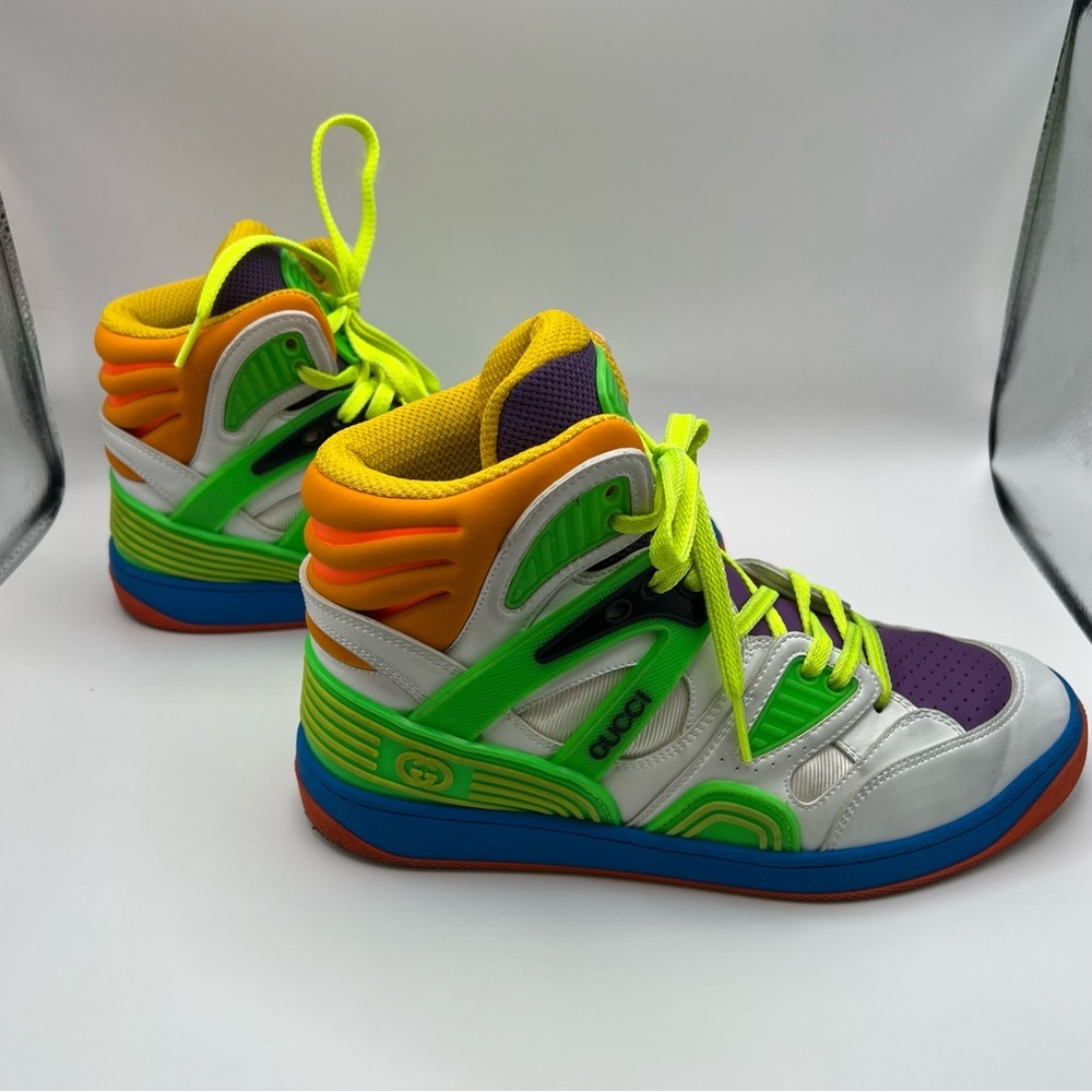 Gucci Basket Demetra High Top Sneakers - Picture 5 of 11